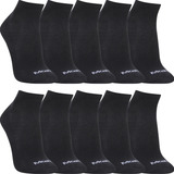Kit Com 10 Meias Mash Cano Curto Esporte Sapatilha Unissex