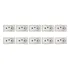 Kit Com 10 Modulo Tomada 2p+t 10a 250v Branco Tramontina Liz