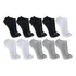 Kit Com 10 Pares Meias Invisivel Sapatilha Mash Soquete