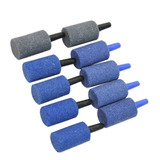 Kit Com 10 Pedras Porosas Para Aquário   Compressores Cor Azul