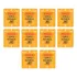Kit Com 10 Placas De Advertência Cercas Elétricas Jfl