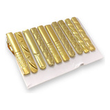 Kit Com 10 Prendedor De Gravata P Revenda