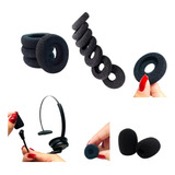 Kit Com 10 Protetor Auricular E 10 Espuma Bocal Para Headset