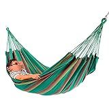 Kit Com 10 Rede De Dormir Descanso Balanço Individual Solteiro Verde Luxo Design Moderno Listrada Tipo Exportação