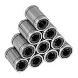 Kit Com 10 Rolamento Linear Lm12uu Para Eixo 12mm 3d Lm12