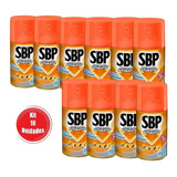 Kit Com 10 Unidades Repelente Sbp Automático Refil 250ml