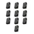 Kit Com 10un Adaptador Placa De Som Usb 7.1 Adaptador Áudio