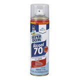 Kit Com 12 Álcool Aerosol Domline Produtos De Limpeza 300 Ml
