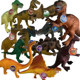 Kit Com 12 Dinossauros World Tamanho
