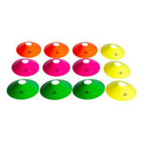 Kit Com 12 Discos De Chapéu Chinês T74 Acte Sports