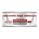 Kit Com 12 Massa Plástica Super Light Anjo 495g