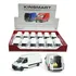 Kit Com 12 Miniaturas Van Mercedes Sprinter Na Cor Branca 