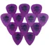 Kit Com 12 Palhetas Dunlop Tortex 1.14mm Made In Usa Cor Roxo Tamanho 1.14