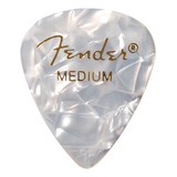 Kit Com 12 Palhetas Fender Medium Celuloide Picks 351 Shape
