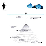 Kit Com 12 Redinha De Pesca Para Vara
