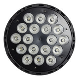 Kit Com 12 Refletor Par Led 18 Leds 12w Rgbw Quadriled Dmx