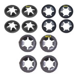 Kit Com 12 Travas Para Roda Brinquedo Smart Car Bandeirante