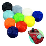 Kit Com 14 Toppers Botão Tampa Footswitch Pedal Ou Pedaleira
