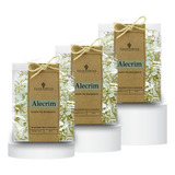 Kit Com 15 Escalda Pés 5 Lavanda 5 Capim Limão 5 Alecrim 60g