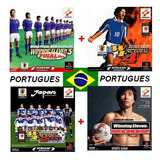 Kit Com 16 Patch Futebol Ps1 Em Portugues Psone