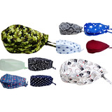 Kit Com 16 Toucas Cirurgica Bandana Dentista Gorro Cozinha