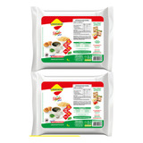 Kit Com 2 Adoçantes Plus Com Stevia Em Pó Lowçucar 1kg