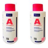 Kit Com 2 Allermyl Glyco 500 Ml Shampoo Para Cães Virbac
