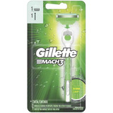 Kit Com 2 Aparelho Barbear Gillette Mach3 Acqua Grip Sensiti