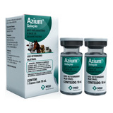 Kit Com 2 Azium Solução Anti inflamatória Injetável 10ml