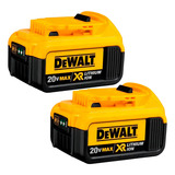 Kit Com 2 Baterias 20v Max Xr 4 0 Ah Li íon Dcb204 b3 Dewalt