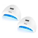 Kit Com 2 Cabines Sun 1s One Led uv 24w E 48w Bivolt Unha