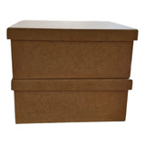 Kit Com 2 Caixas 20x20x8 Caixa Casamento