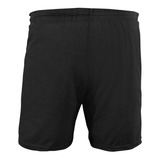 Kit Com 2 Calção Futebol Infantil juvenil Em Poliéster Liso