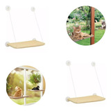 Kit Com 2 Camas De Janela Para Gatos Caminhas Pet Suspensas