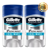Kit Com 2 Desodorante Gillette Gel