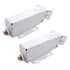 Kit Com 2 Dobradiças Da Porta Do Freezer Horizontal Consul