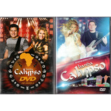Kit Com 2 Dvds Banda Calypso
