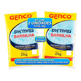 Kit Com 2 Elevador De Ph Para Piscina Barrilha Ph Mais Genco