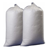 Kit Com 2 Flocos De Isopor 300l Para Puffs Almofadas