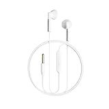 Kit Com 2 Fones De Ouvido Com Microfone Integrado Para Chamadas Claras- Cor Branca- Entrada P2 Com Som Premium E Conforto