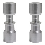 Kit Com 2 Juntas Conexão União Lokring 5 16 X 1 4 Aluminio
