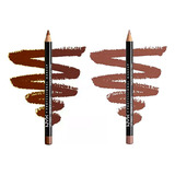 Kit Com 2 Lápis Labiais Nyx