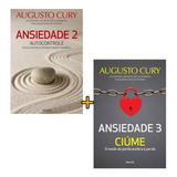 Kit Com 2 Livros Ansiedade 2 E 3 Augusto Cury Lacrado