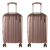 Kit Com 2 Malas De Viagem 360 Media Para Despachar 23kg