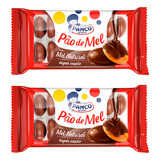 Kit Com 2 Pão De Mel Com Cobertura De Chocolate Panco 200g