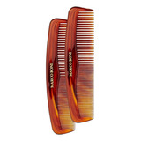 Kit Com 2 Pentes De Bolso Barba Cabelo E Bigode Marco Boni