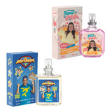 Kit Com 2 Perfumes Infantis De Personagens 1 Perfume Para Meninas 1 Perfume Para Meninos Jequiti