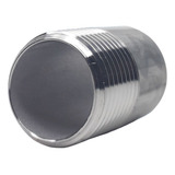 Kit Com 2 Ponta Roscada Inox 316 Bsp 3 4