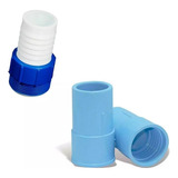 Kit Com 2 Ponteiras Adaptador Para Mangueira De Piscina