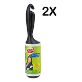 Kit Com 2 Rolos Adesivos 21 folhas Scotch Brite Cor Preto